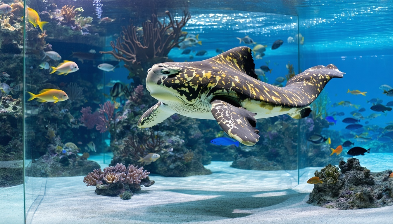 Marine animal encounters at Aquaventure World Dubai